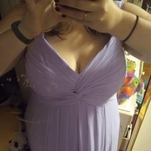 Lilac long dress